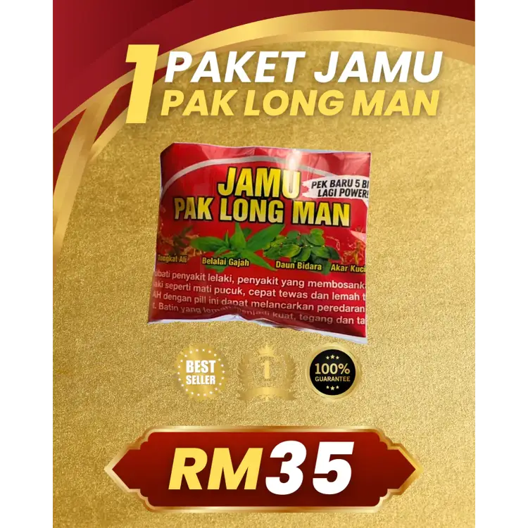 Jamu Paklong Man JPM — 1 Paket Jamu