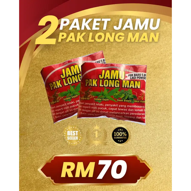 Jamu Paklong Man JPM — 2 Paket Jamu