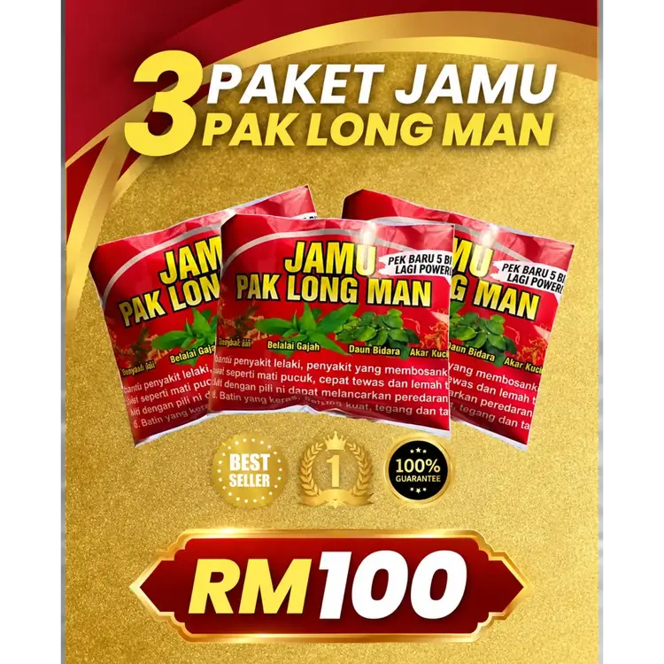 Jamu Paklong Man JPM — 3 Paket Jamu