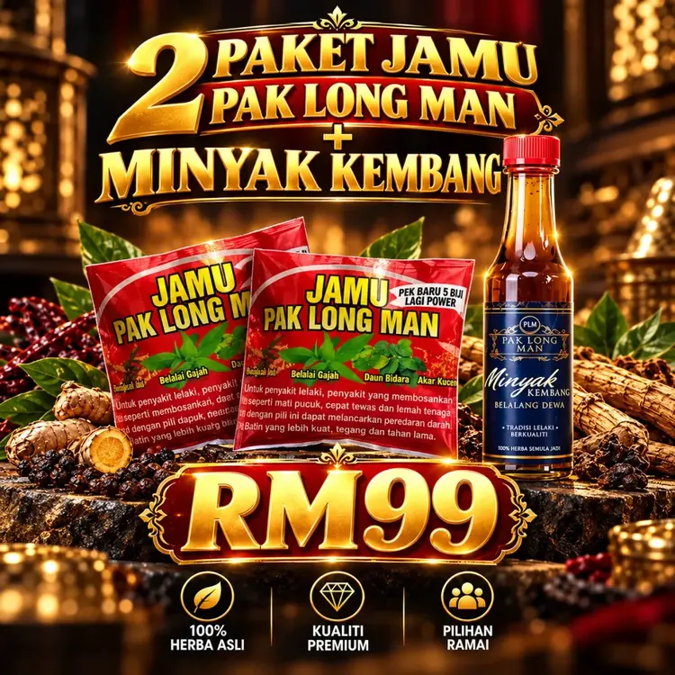 2 Paket Jamu + Minyak Kembang